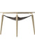 Hang Out Sofabord - Oak/Brass - H: 49 cm - Umage