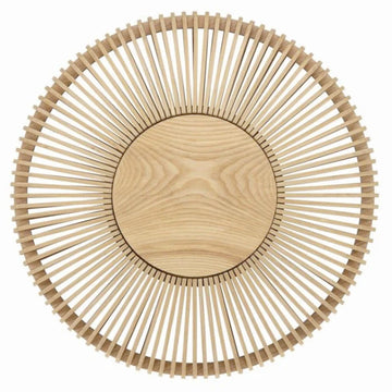 Clava Up Wood Væglampe - Eg - Large Ø: 49 cm - Umage