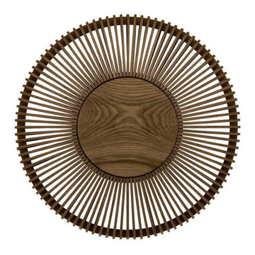 Clava Up Wood Væglampe - Mørk Eg - Large Ø: 49 cm - Umage