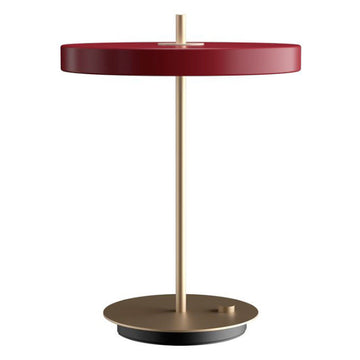 Asteria bordlampe - Ruby Red - H: 41,5 cm - Umage