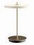 Asteria Move Trådløs Bordlampe - Pearl White- H: 30,6 cm - Umage