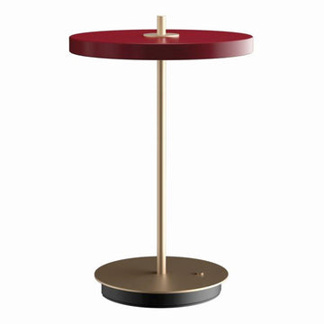 Asteria Move Trådløs Bordlampe - Ruby Red - H: 30,6 cm - Umage