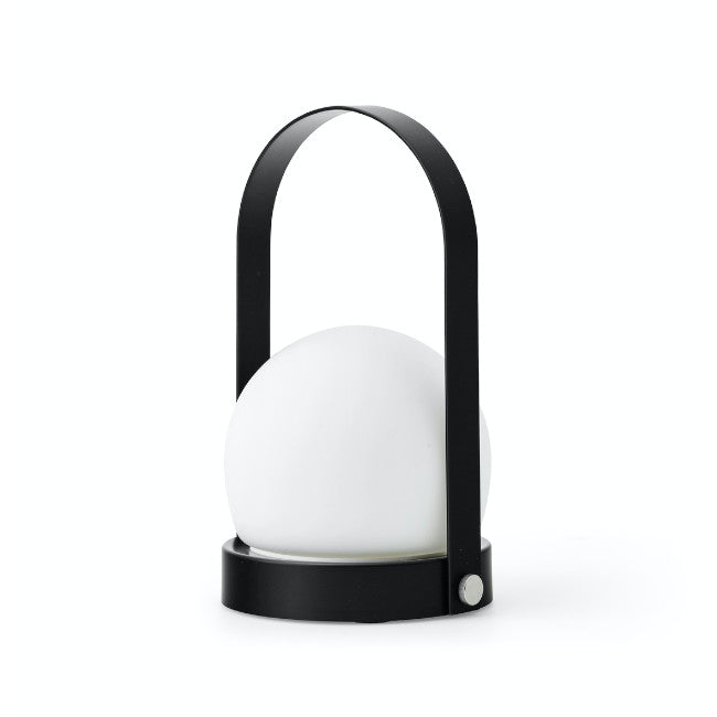 Carrie bordlampe Transportabel - Sort - H: 24,5 cm. - Audo Copenhagen