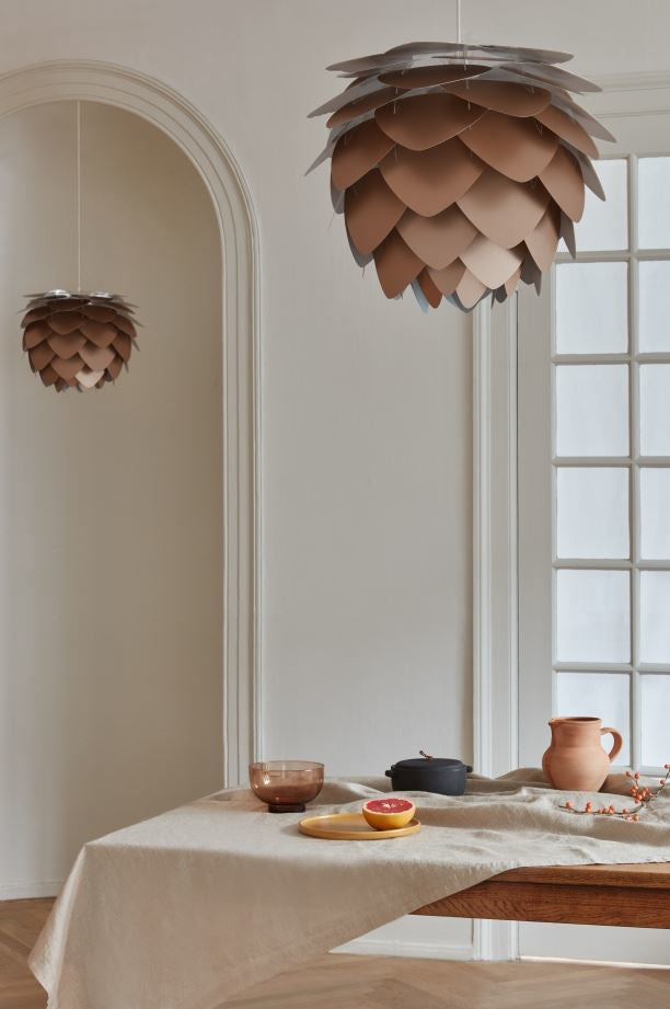 Aluvia skærm - Brushed Bronze - Medium Ø: 59 cm - Umage