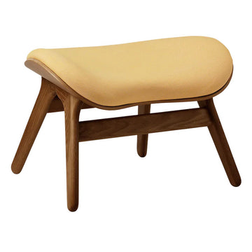 A Conversation Piece Ottoman - Dark Oak / Summer shine - H: 43 cm - Umage
