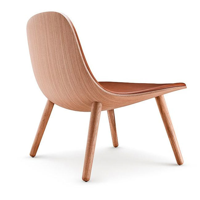EVA SOLO ABALONE Loungestol (Olieret eg m. cognac læder) - Eva Solo
