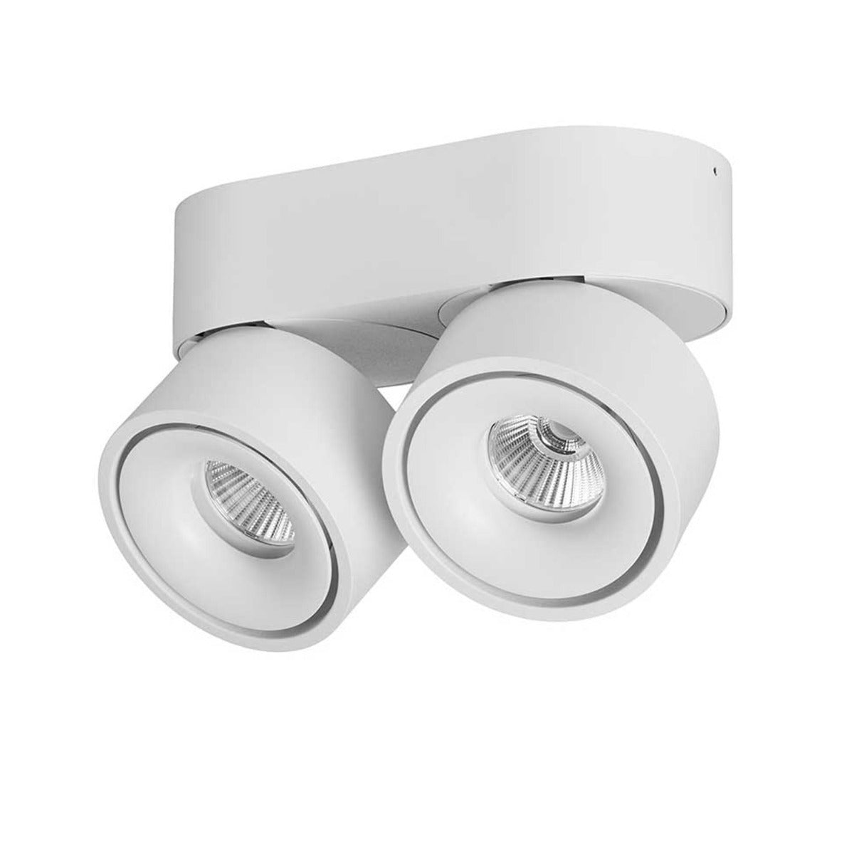Aim Spot Double Loft/Vægspot - Hvid - Loom Design