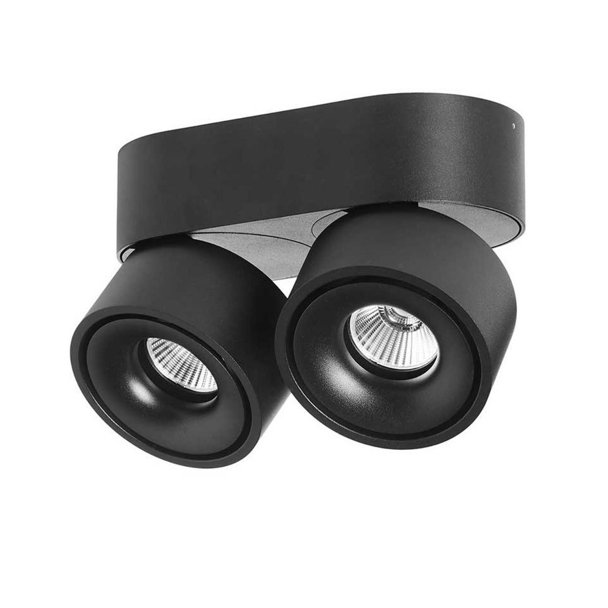 Aim Spot Double Loft/Vægspot - Sort - Loom Design