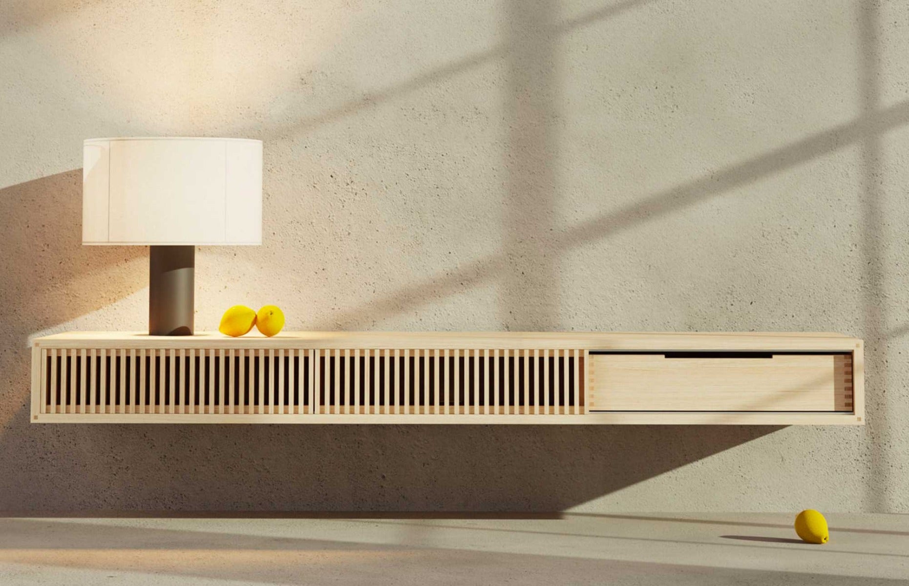 AK 2025 TV-Bord - Væghængt - Naver Collection