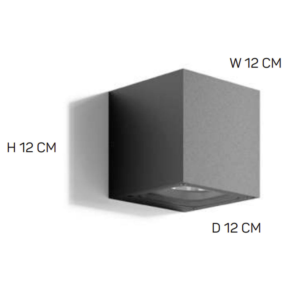 Alf IP65 Udendørs Væglampe - Corten - Loom Design