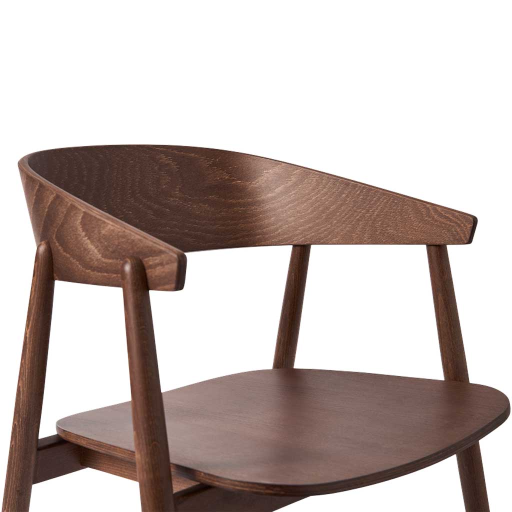 AC2 spisebordsstol - Bøg røget mat lak - Andersen Furniture