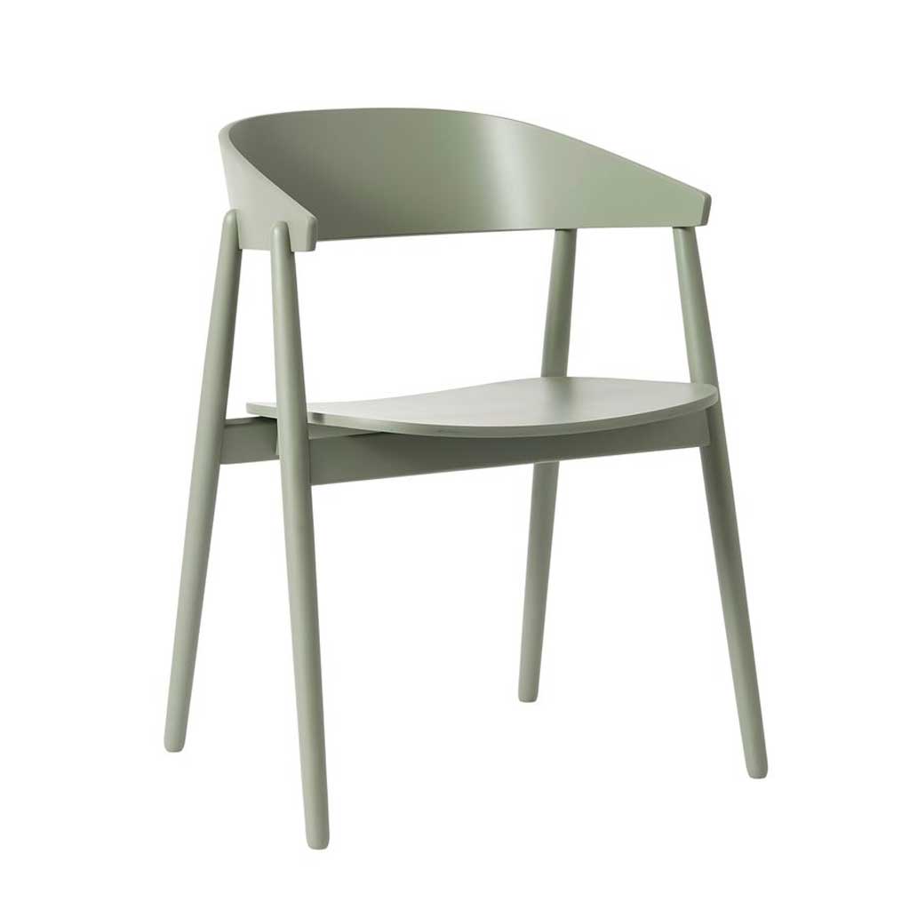 AC2 spisebordsstol - Bøg / Grøn - Andersen Furniture