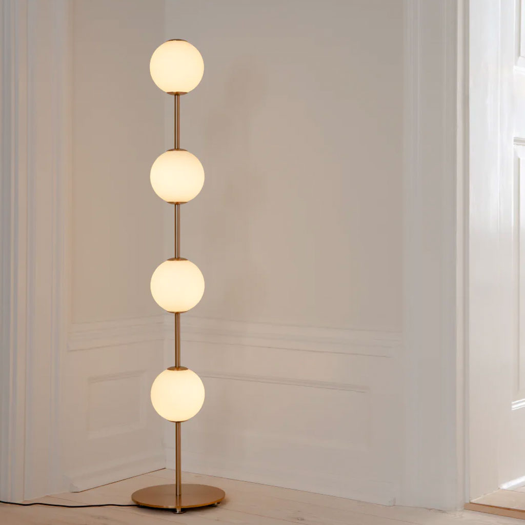 Audrey floor Gulvlampe - Messing - Umage