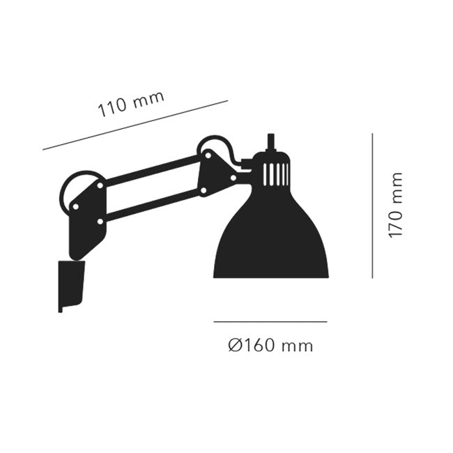 Archi W1 væglampe - Nordic Living