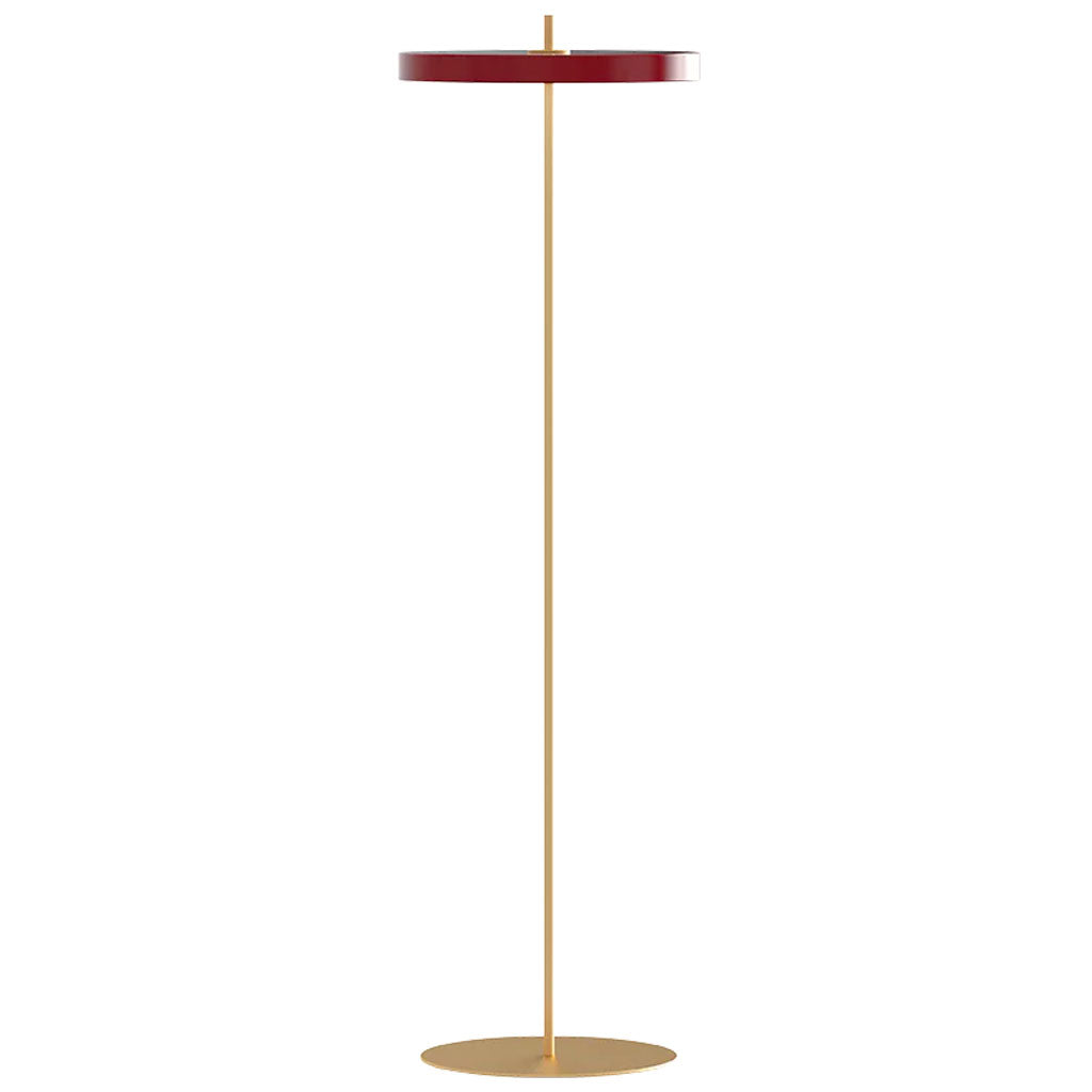 Asteria gulvlampe - Ruby Red - H: 150,7 cm - Umage
