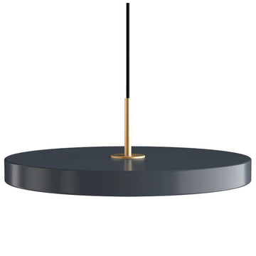 Asteria Pendel Medium - Anthracite / Brass - Ø: 43 cm - Umage