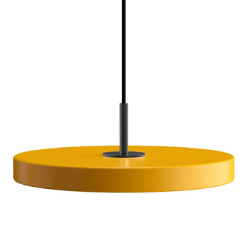 Asteria Pendel Mini - Saffron Yellow / Black - Ø: 31 cm - Umage