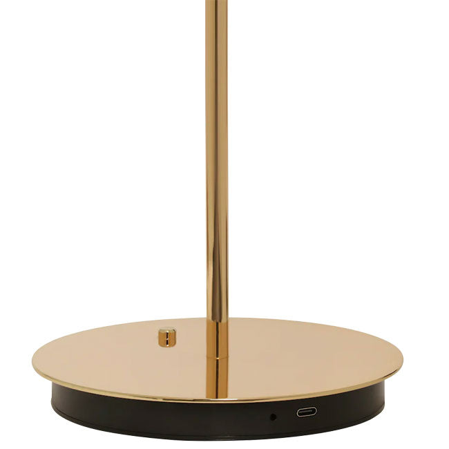 Asteria Move Trådløs Bordlampe - Polished Brass  - H: 30,6 cm - Umage