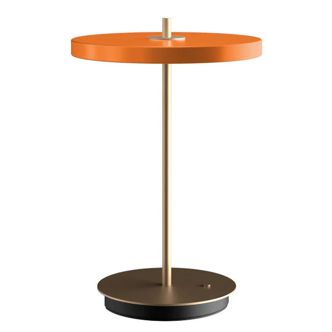 Asteria Move Trådløs Bordlampe - Nuance Orange - H: 30,6 cm - Umage