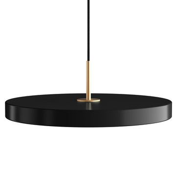 Asteria Pendel Plus Medium - Black / Brass - Ø: 43 Cm - Umage
