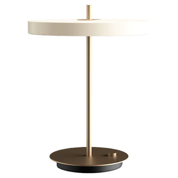 Asteria bordlampe - Pearl White - H: 41,5 cm - Umage