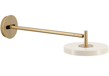 Asteria Wall Væglampe - Long - Pearl White - Umage