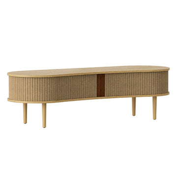 Audacious TV Bænk - Oak / Sugar Brown - 40x140x46 cm - Umage