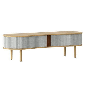Audacious TV Bænk - Oak / Sterling - 40x140x46 cm - Umage
