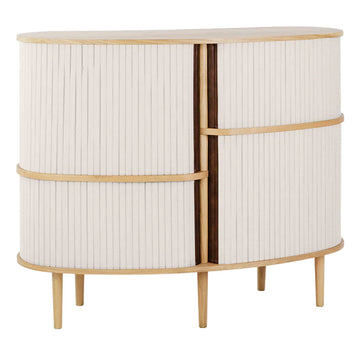 Audacious Highboard Skænk - Oak / White Sands - 100x120x50 Cm - Umage