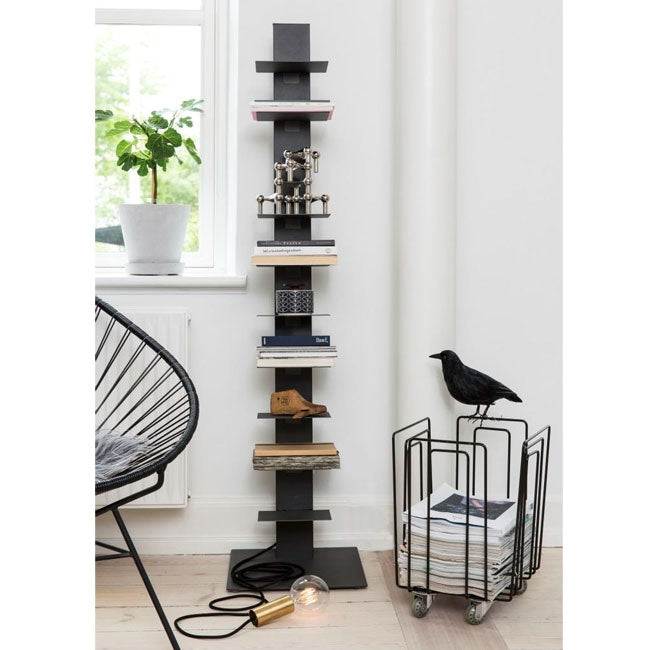 Sapiens bogreol - Medium - Antracit Grå - BBB Italia