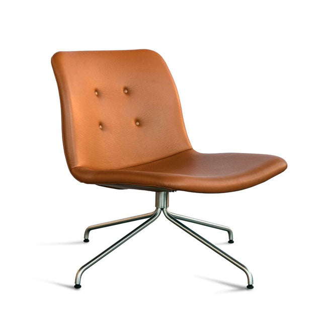 Primum Lounge Chair u/arm (Læder) - Bent Hansen