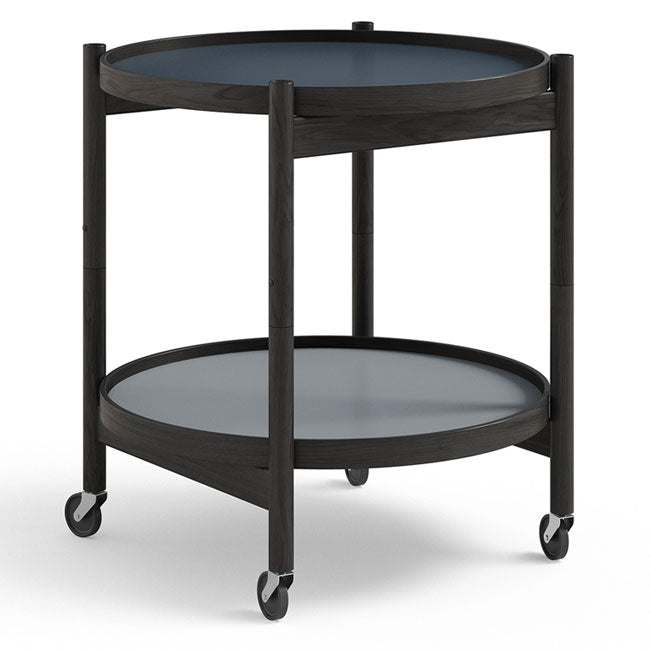 Bølling bakkebord - Bøg sort, lakeret - Ø50 - Brdr. Krüger