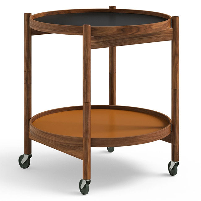 Bølling bakkebord - Valnød, olieret - Ø50 - Brdr. Krüger