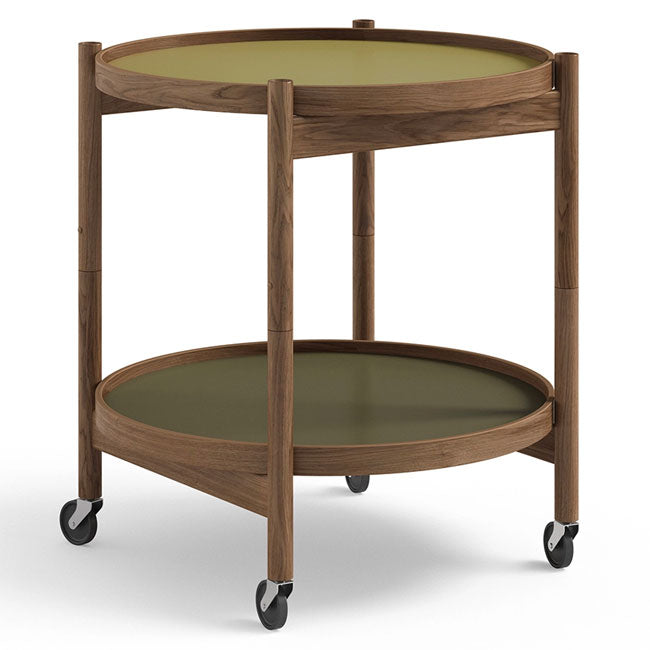 Bølling bakkebord - Valnød, olieret - Ø50 - Brdr. Krüger