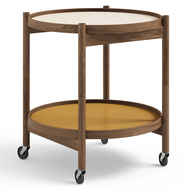 Bølling bakkebord - Valnød, olieret - Ø50 - Brdr. Krüger