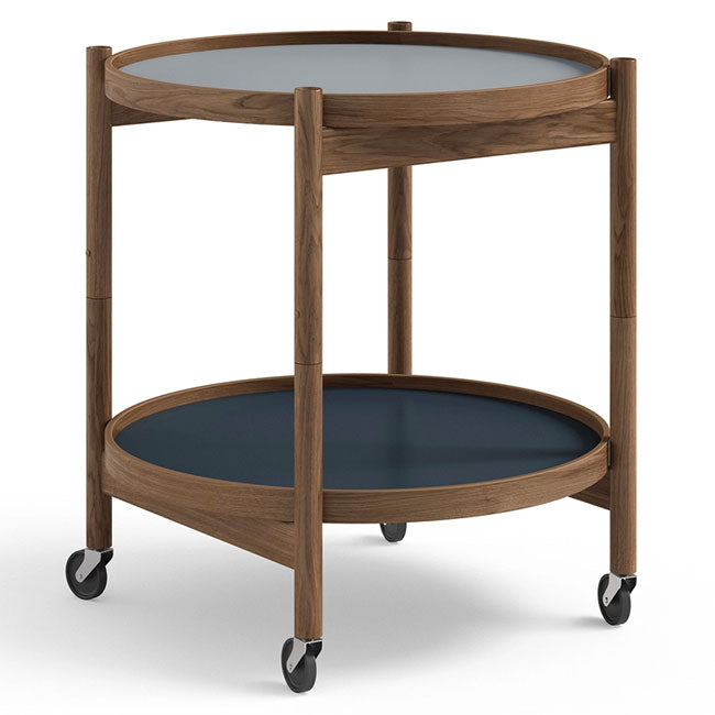 Bølling bakkebord - Valnød, olieret - Ø50 - Brdr. Krüger