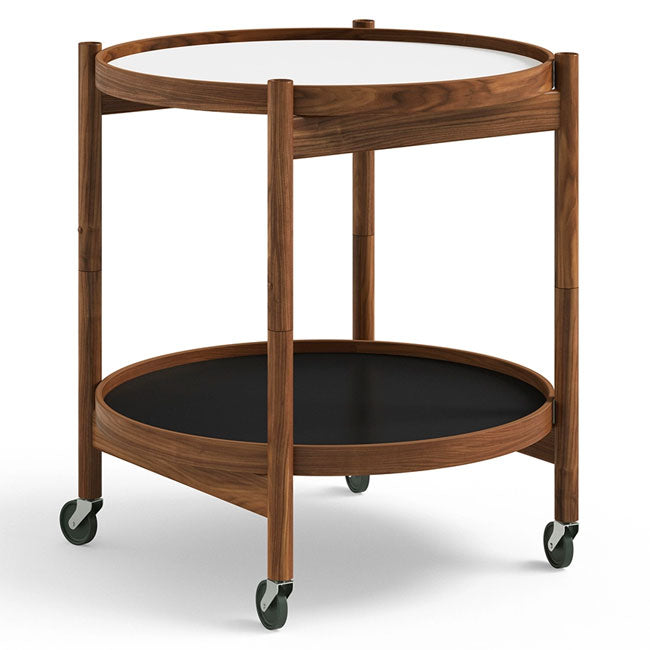 Bølling bakkebord - Valnød, olieret - Ø50 - Brdr. Krüger