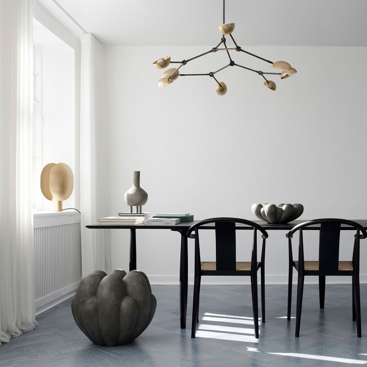 Clam bordlampe - Brass - 101 Copenhagen