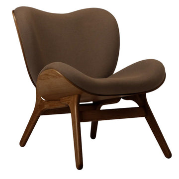 A Conversation Piece Lænestol - Dark Oak/Mocca - H: 83 cm - Umage