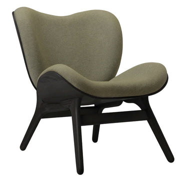 A Conversation Piece Lænestol - Black / Morning meadows - H: 83 cm - Umage