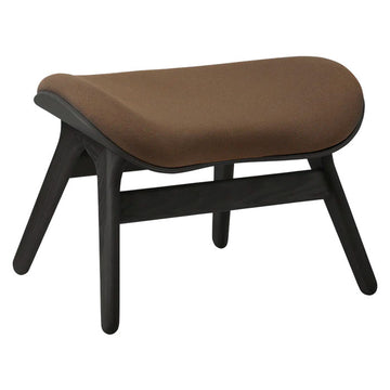 A Conversation Piece Ottoman - Black / Mocca - H: 43 cm - Umage
