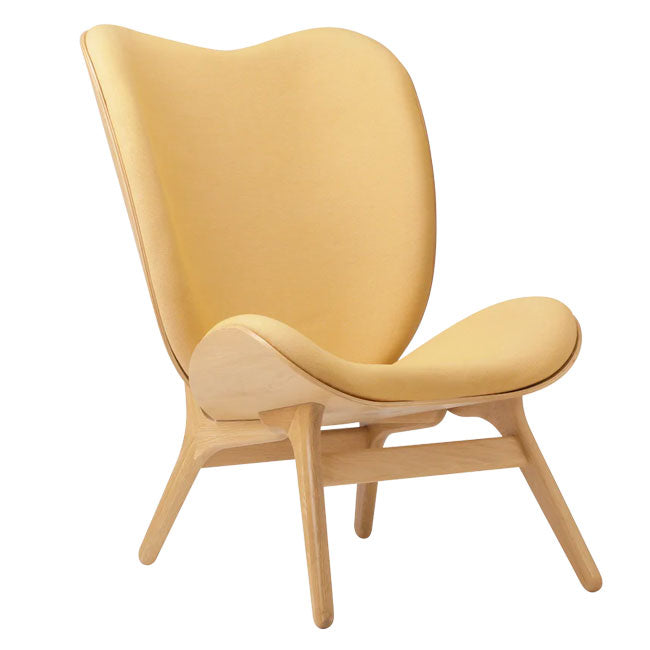 A Conversation Piece Tall Lænestol - Oak / Summer shine - H: 106 cm - Umage