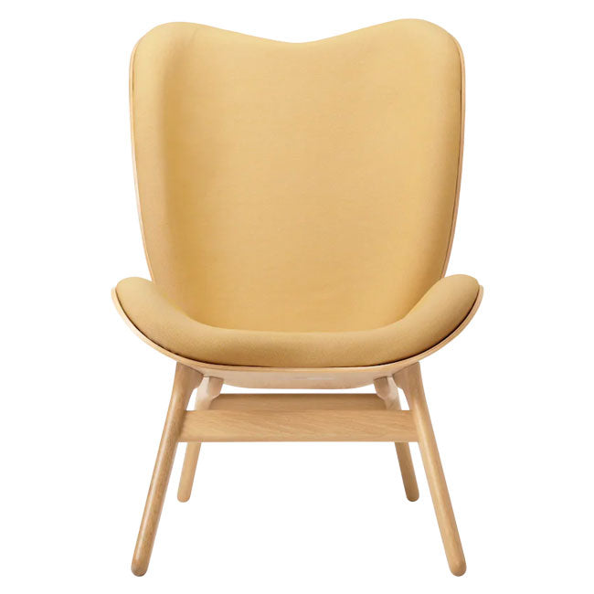 A Conversation Piece Tall Lænestol - Oak / Summer shine - H: 106 cm - Umage