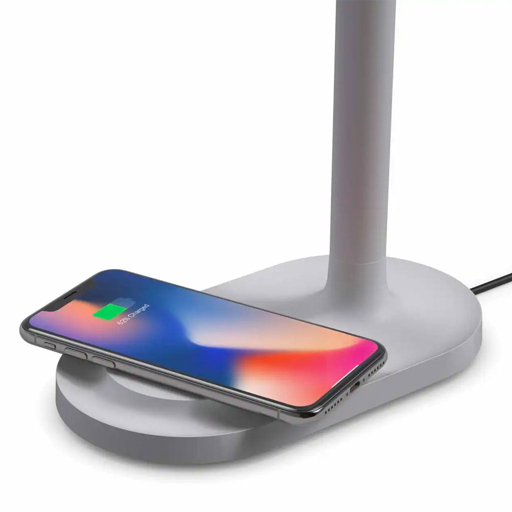 Emendo Bordlampe m/ QI trådløs oplader - Cloud - Eva Solo