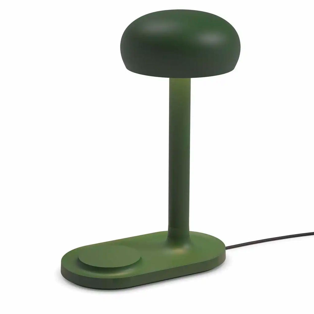 Emendo Bordlampe m/ QI trådløs oplader - Emerald - Eva Solo