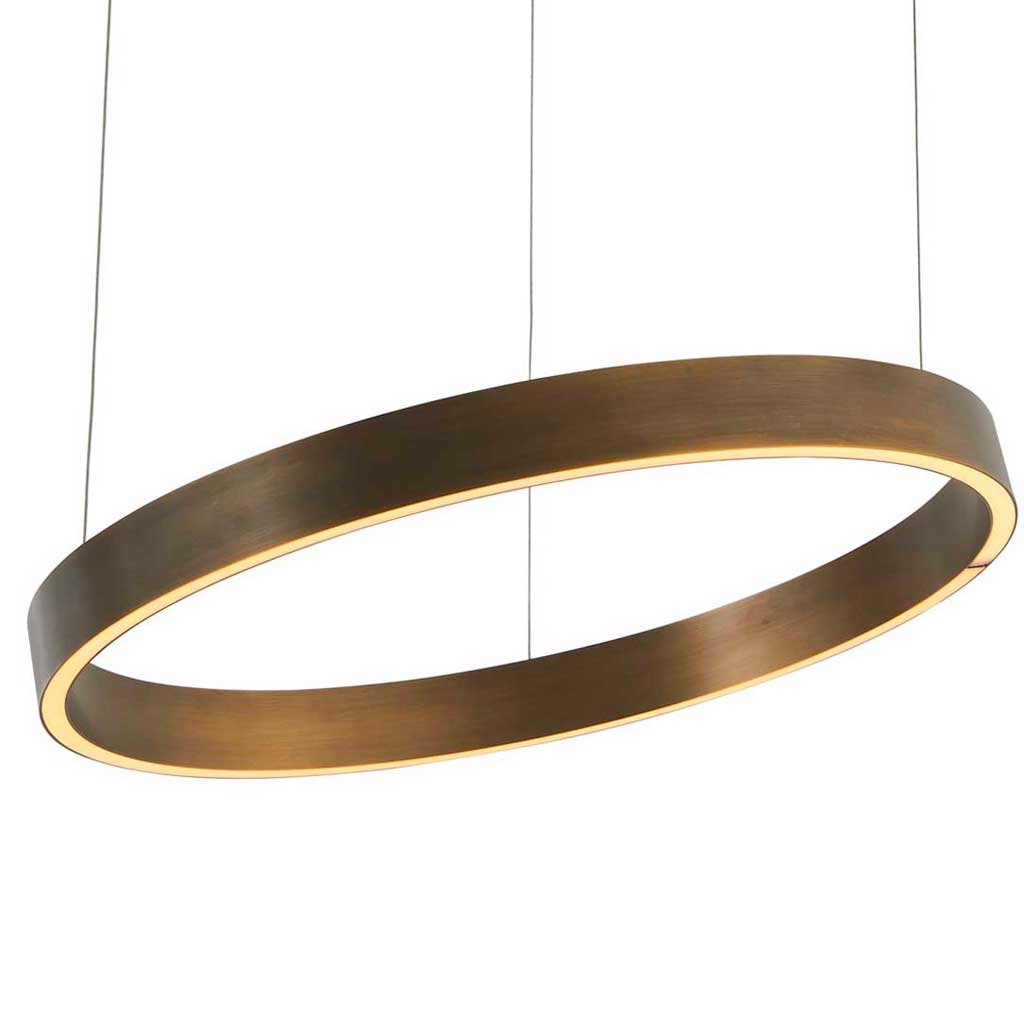 EOS 360 Pendel - Large - Mat Messing - Loom Design