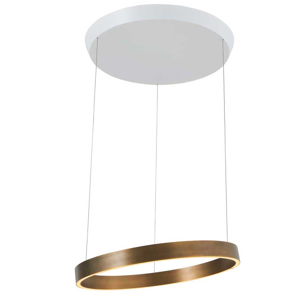 EOS 360 Pendel - Large - Mat Messing - Loom Design