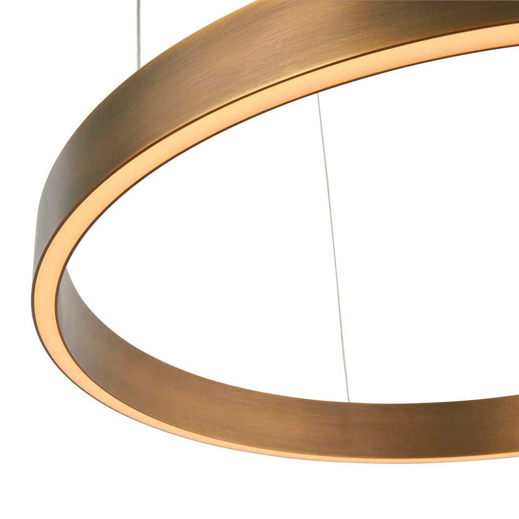 EOS 360 Pendel - Large - Mat Messing - Loom Design