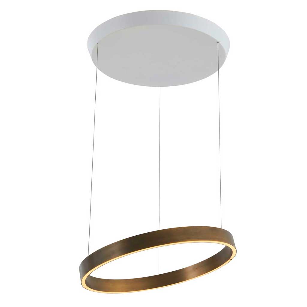 EOS 360 Pendel - Large - Mat Messing - Loom Design