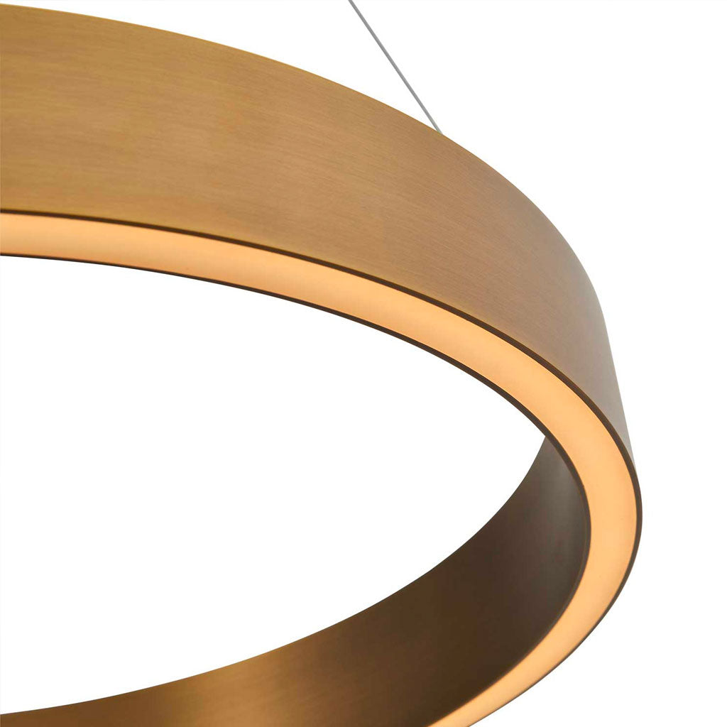 EOS 360 Pendel - Small - Mat Messing - Loom Design